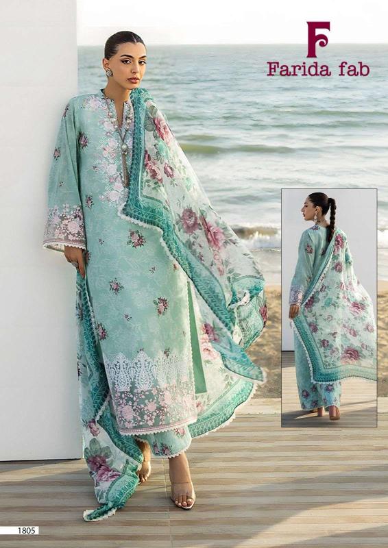 Farida fab firdous queen vol-18 wholesale salwar suit market in kolkata